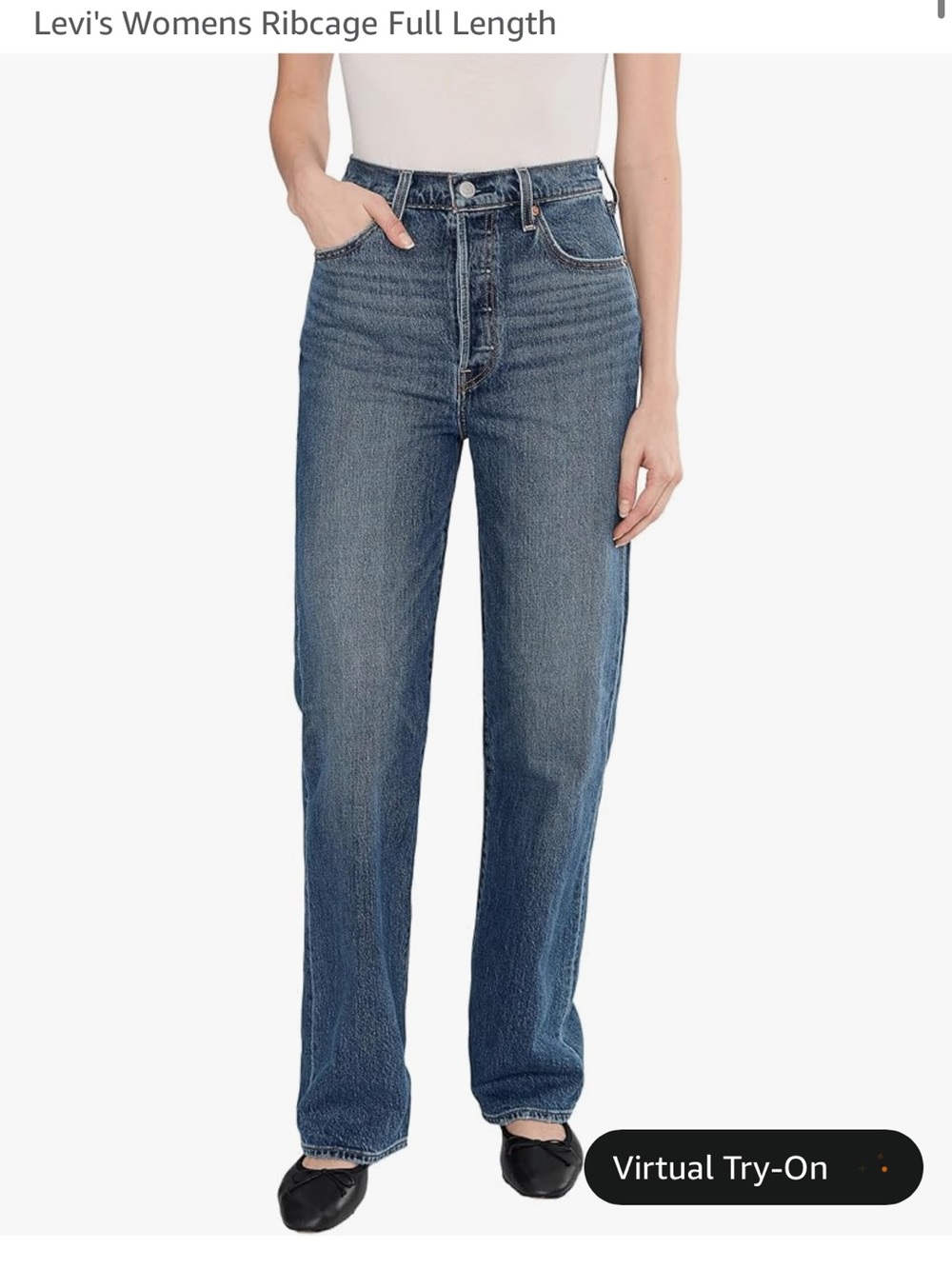 Levi's Women's Straight Leg Jeans - Medium Blue Wash